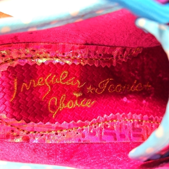 Irregular Choice Gingham Surprise Pink Sneakers Size 41 Brand New! - Picture 4 of 9